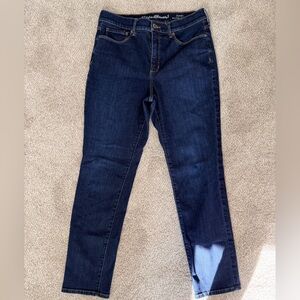 Eddie Bauer Dark Blue Straight Leg Jeans